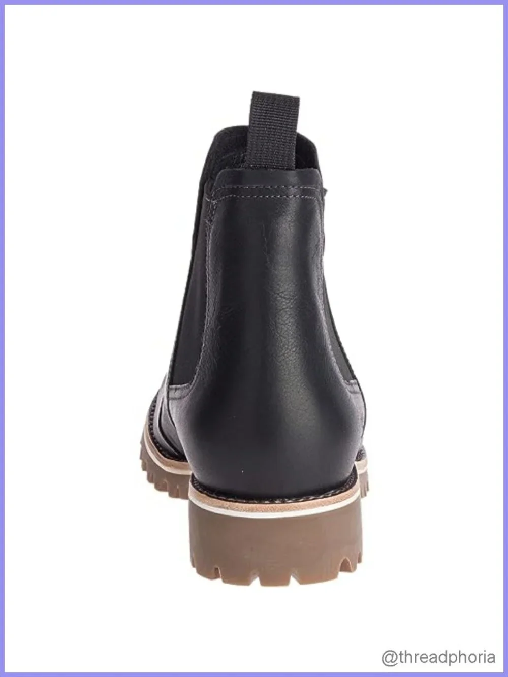Waterproof Leather Chelsea Ankle Boots Hiking Casual Slip On
